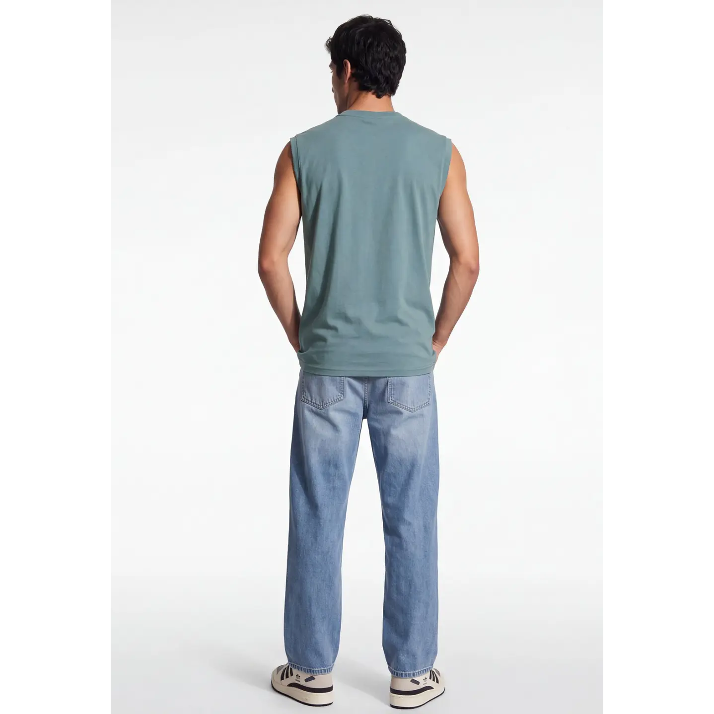Sudadera Playa Hombre Verde 2