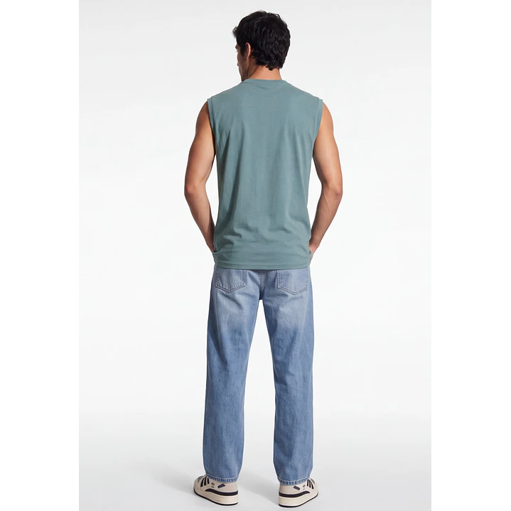 Sudadera Playa Hombre Verde 2