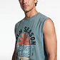 Sudadera Playa Hombre Verde - Miniatura 4
