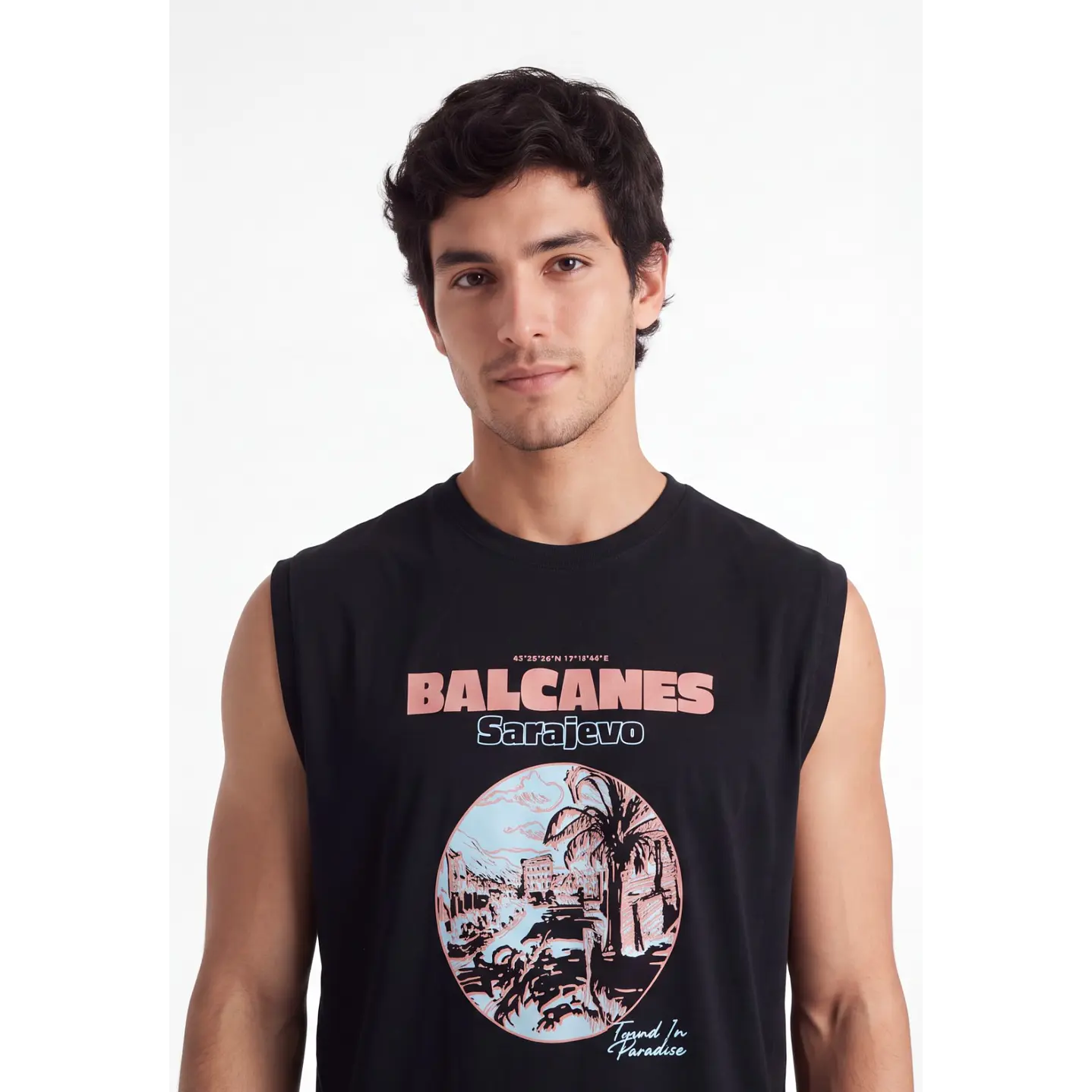 Sudadera Playa Hombre Negro 4