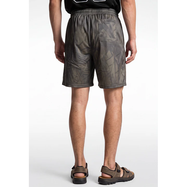 Bermuda Camuflado Hombre Verde 2