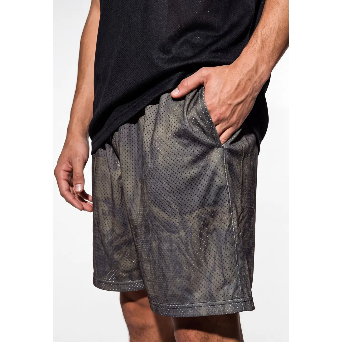 Bermuda Camuflado Hombre Verde 4