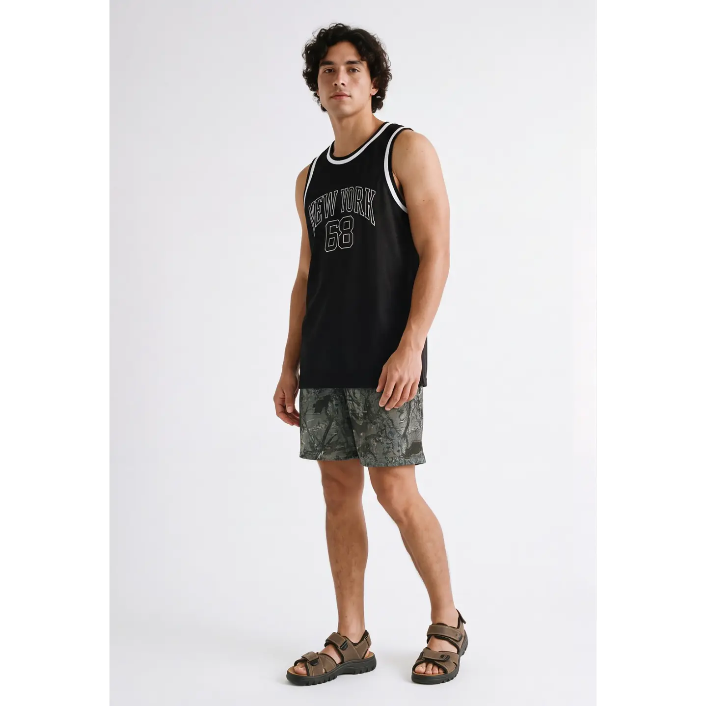 Bermuda Camuflado Hombre Verde 3