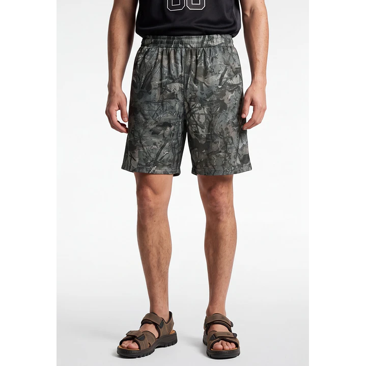 Bermuda Camuflado Hombre Verde 1