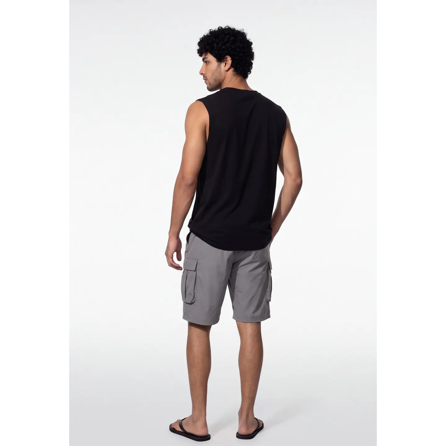 Sudadera Solar Punk Hombre Negro 2