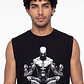 Sudadera Solar Punk Hombre Negro - Miniatura 4