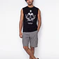 Sudadera Solar Punk Hombre Negro - Miniatura 3