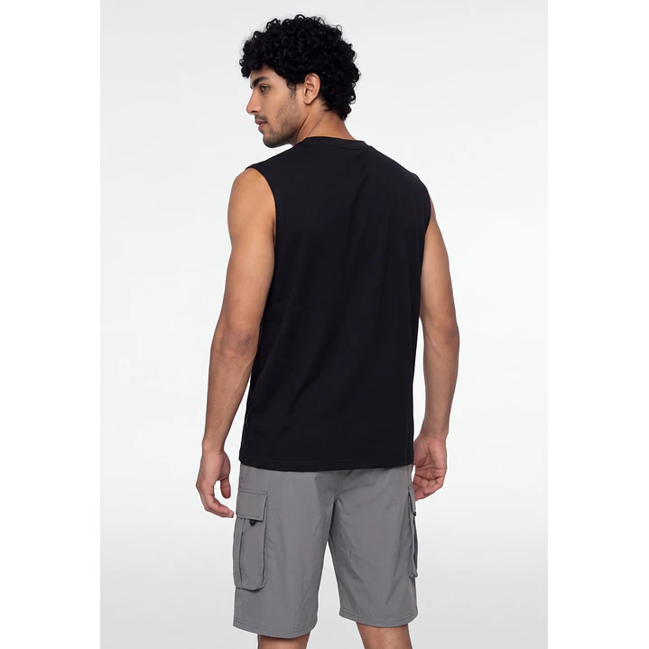Sudadera Human Harmony Hombre Sin Manga Gris 2