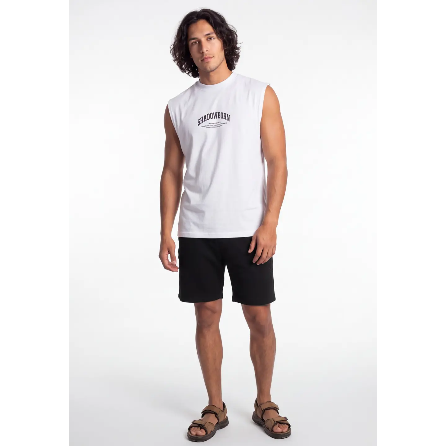 Bermuda Básico Hombre Negro 3