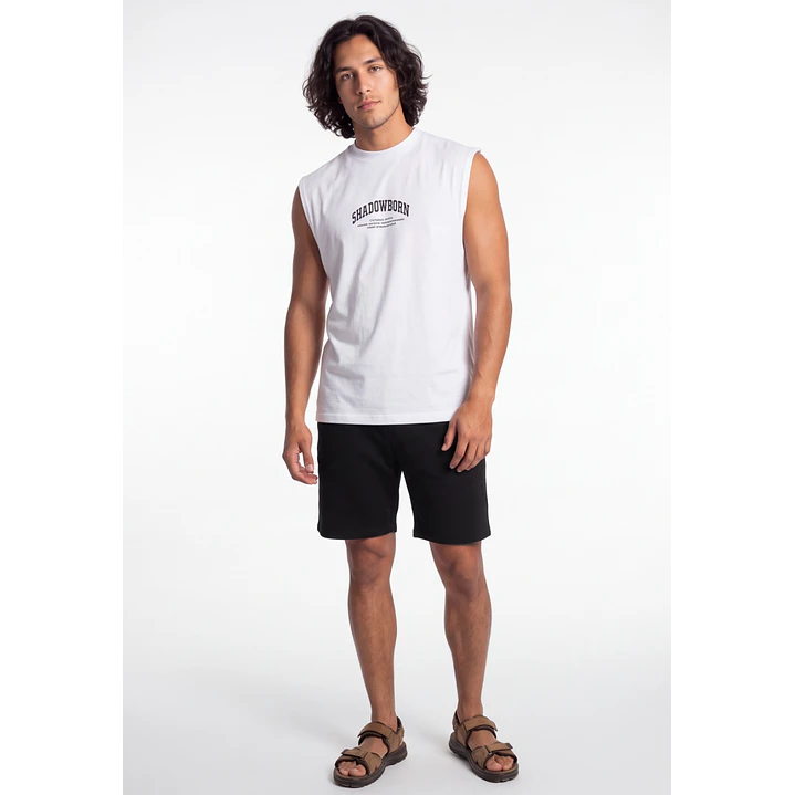 Bermuda Básico Hombre Negro 3