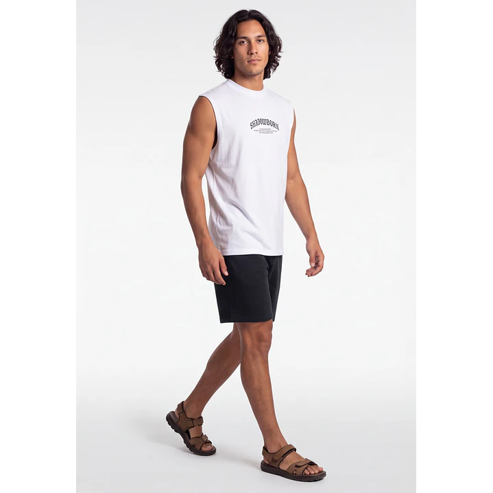 Bermuda Básico Hombre Gris 3