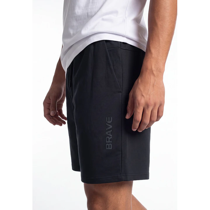 Bermuda Básico Hombre Gris 4