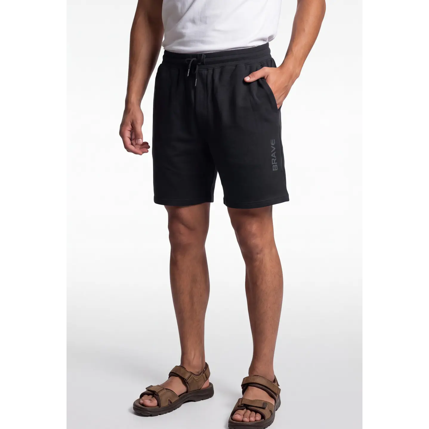 Bermuda Básico Hombre Gris 1