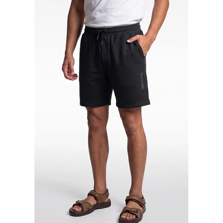 Bermuda Básico Hombre Gris 1