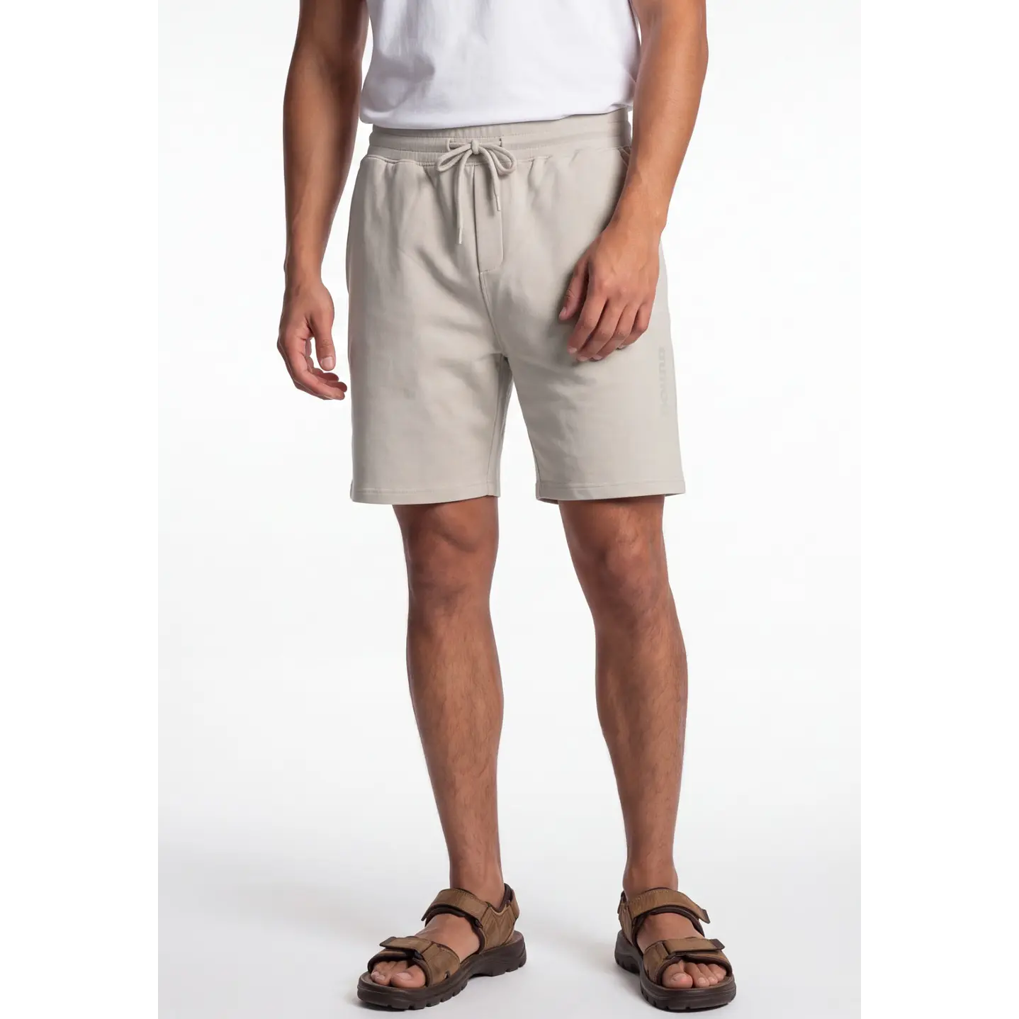Bermuda Básico Hombre Beige 1