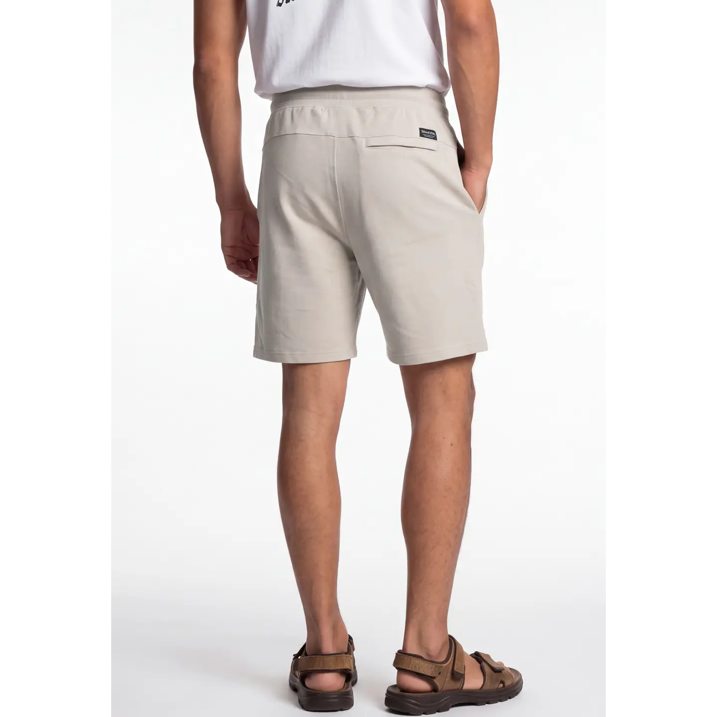 Bermuda Básico Hombre Beige 2