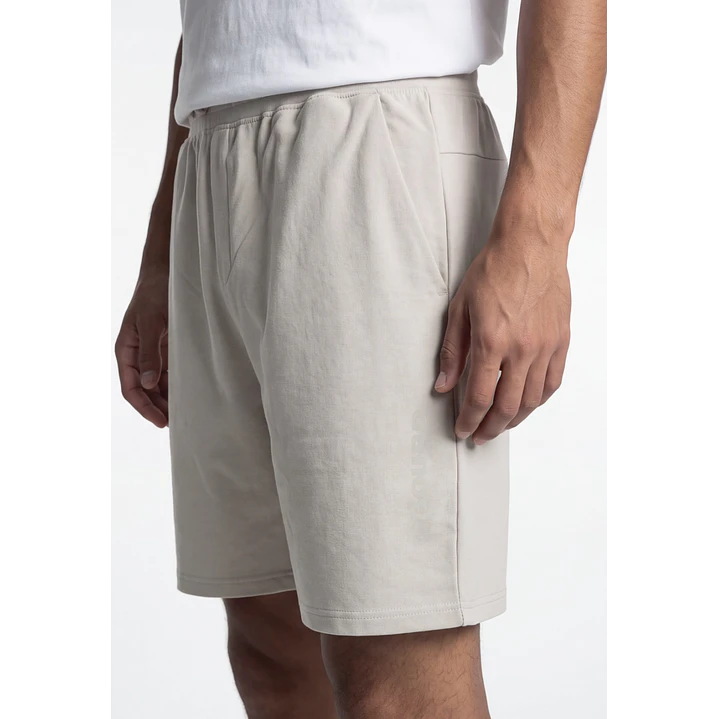 Bermuda Básico Hombre Beige 4