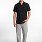 Camisa Viscosa Hombre Negro - Miniatura 3