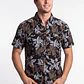 Camisa Viscosa Hombre Beige - Miniatura 1