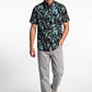 Camisa Viscosa Hombre Verde - Miniatura 3
