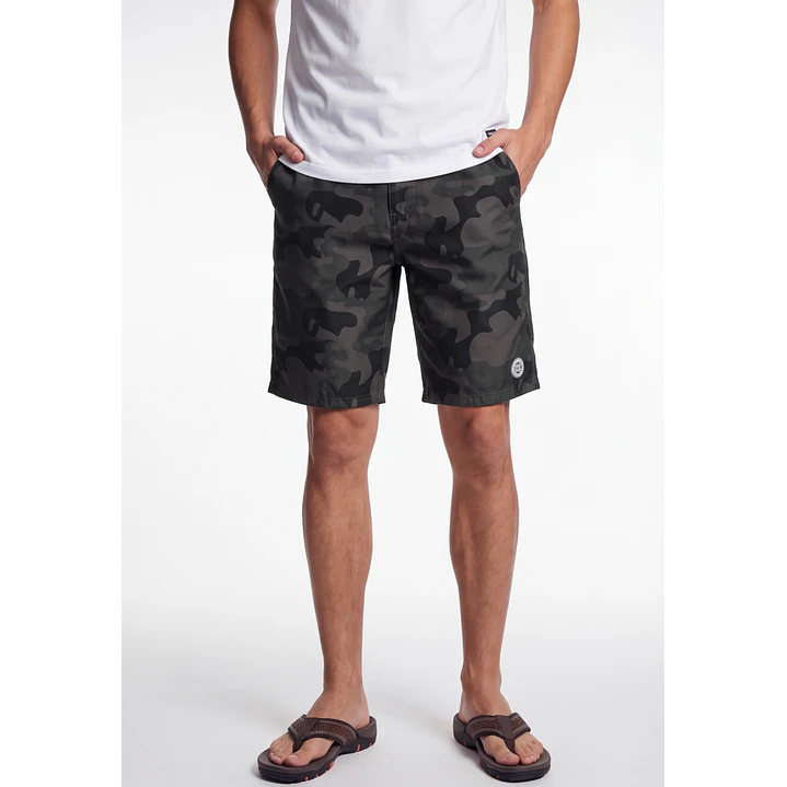 Traje De Baño Militar Hombre Verde 1