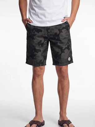 Traje De Baño Militar Hombre Verde