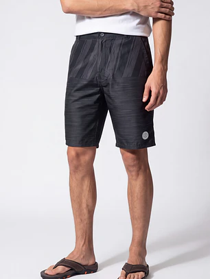 Traje De Baño Hibrido Hombre Acero