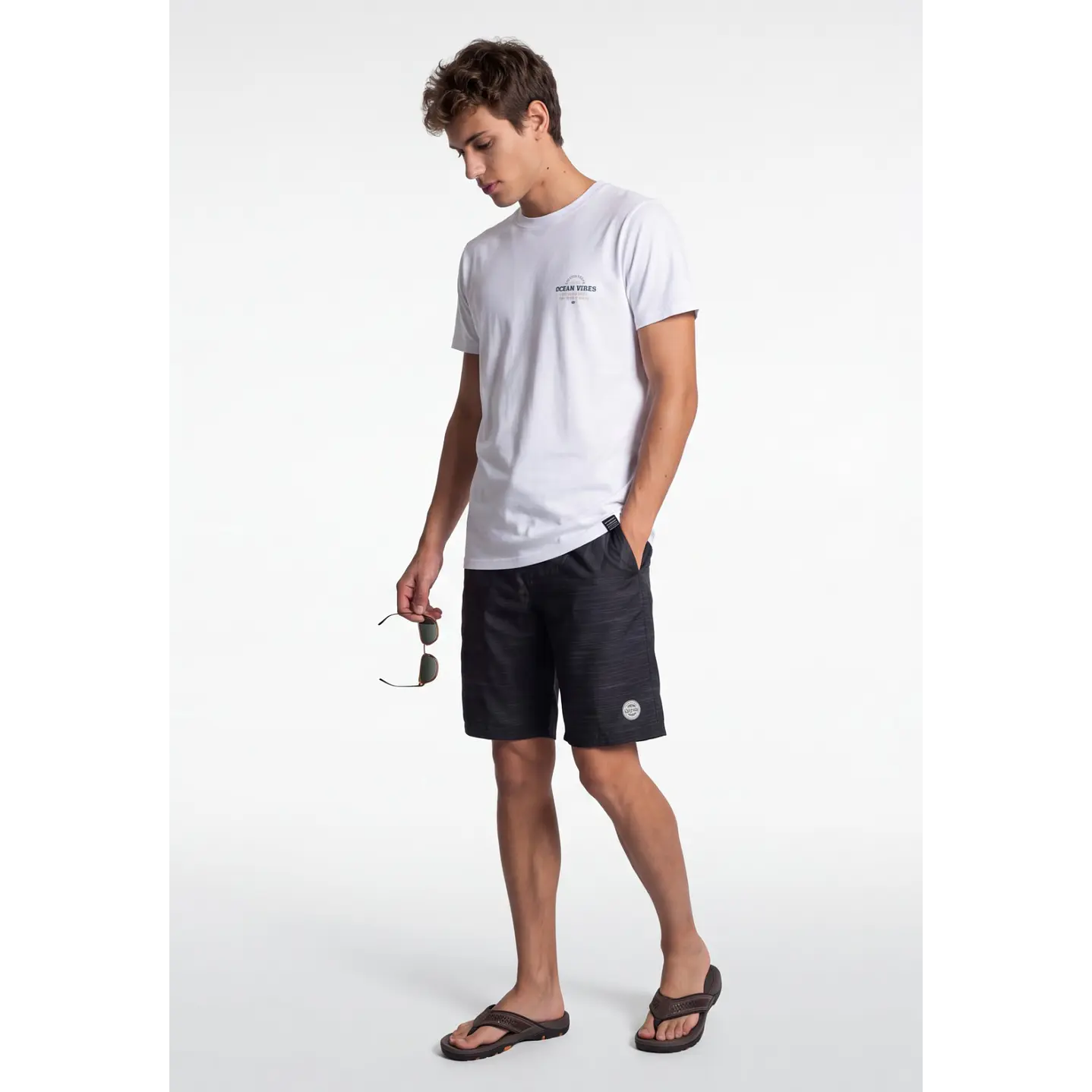 Traje De Baño Hibrido Hombre Acero 3