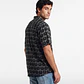 Camisa Viscosa Calavera Hombre Negro - Miniatura 2