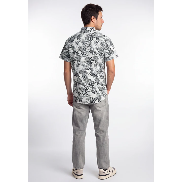 Camisa Popelina Hombre Blanco 2