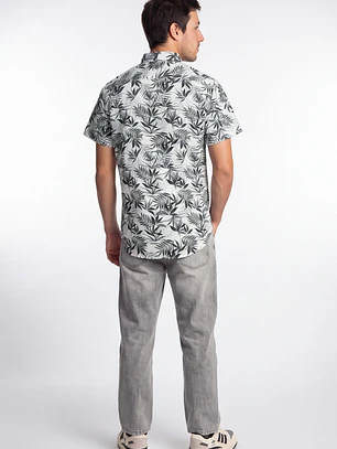 Camisa Popelina Hombre Blanco