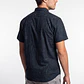 Camisa Popelina Hombre Negro - Miniatura 2