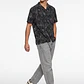 Camisa Viscosa Hombre Gris - Miniatura 3