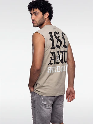 Sudadera Gothic Hombre Beige