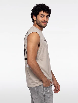 Sudadera Gothic Hombre Beige