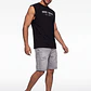 Sudadera Gothic Hombre Sin Manga Negro - Miniatura 3