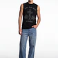 Sudadera Gothic Hombre Negro - Miniatura 3