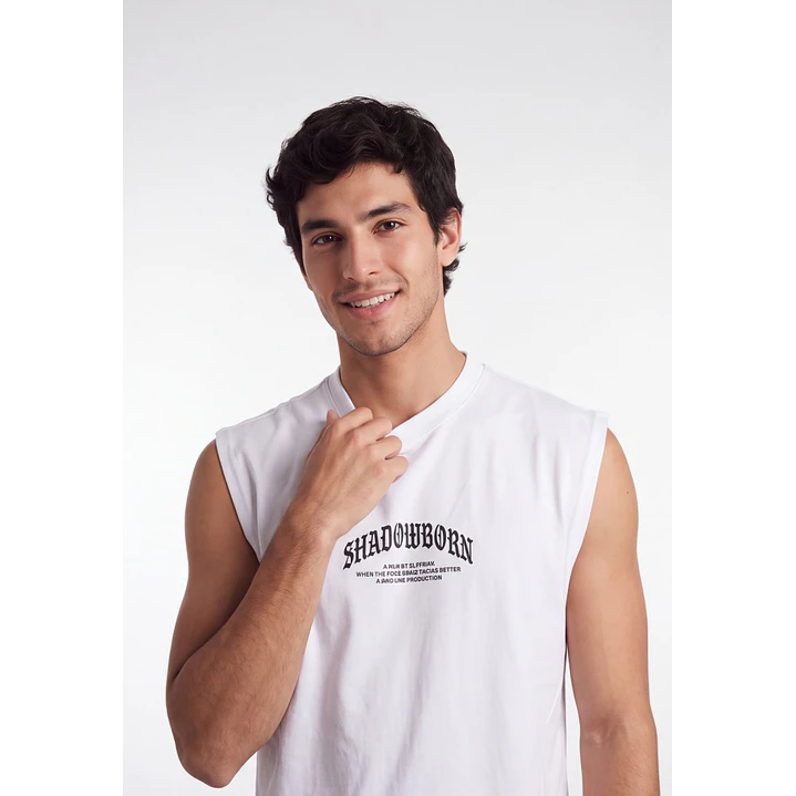 Sudadera Espalda Hombre Blanco 4