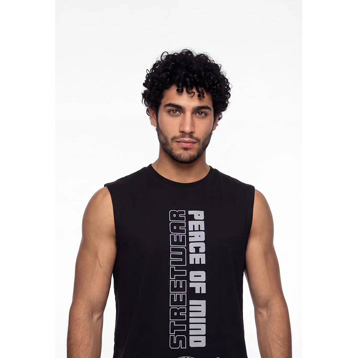 Sudadera Calavera Hombre Negro 4
