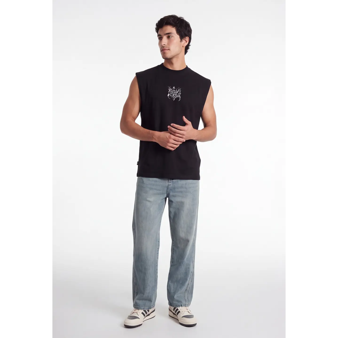 Sudadera Death Metal Hombre Negro 3