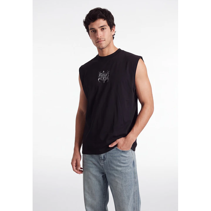 Sudadera Death Metal Hombre Negro 2