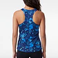 Polera Deportiva Mujer Sin Manga Azul - Miniatura 2