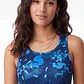 Polera Deportiva Mujer Sin Manga Azul - Miniatura 4
