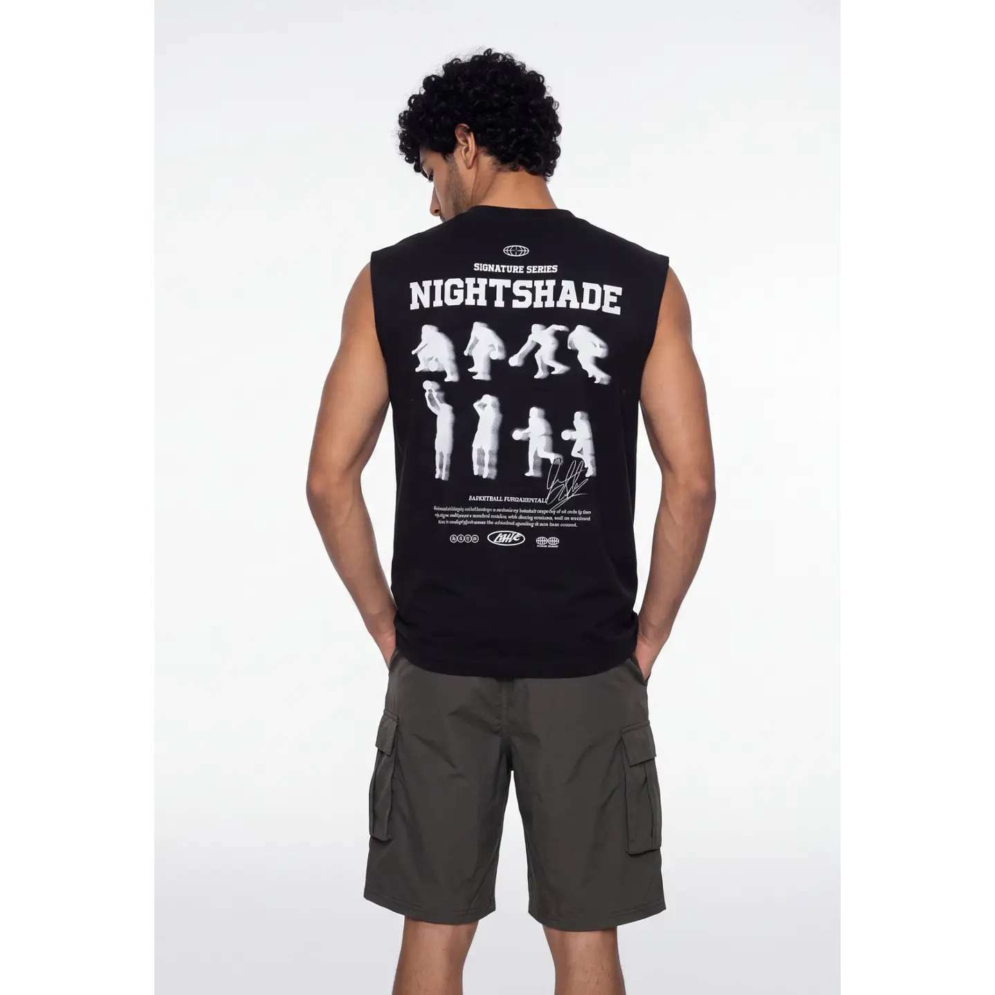 Sudadera Nightshade Hombre Negro 1
