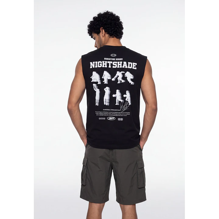 Sudadera Nightshade Hombre Negro 1