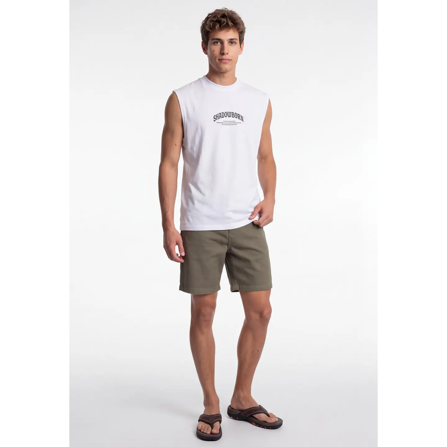 Bermuda Hombre Kaki 3
