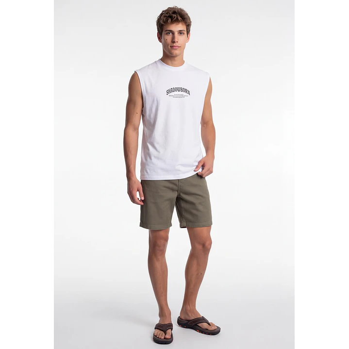Bermuda Hombre Kaki 3