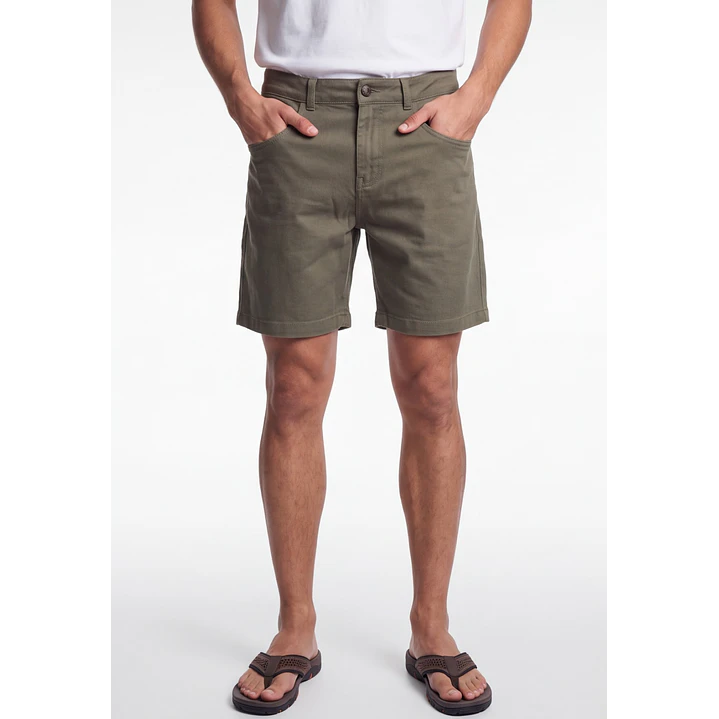 Bermuda Hombre Kaki 1