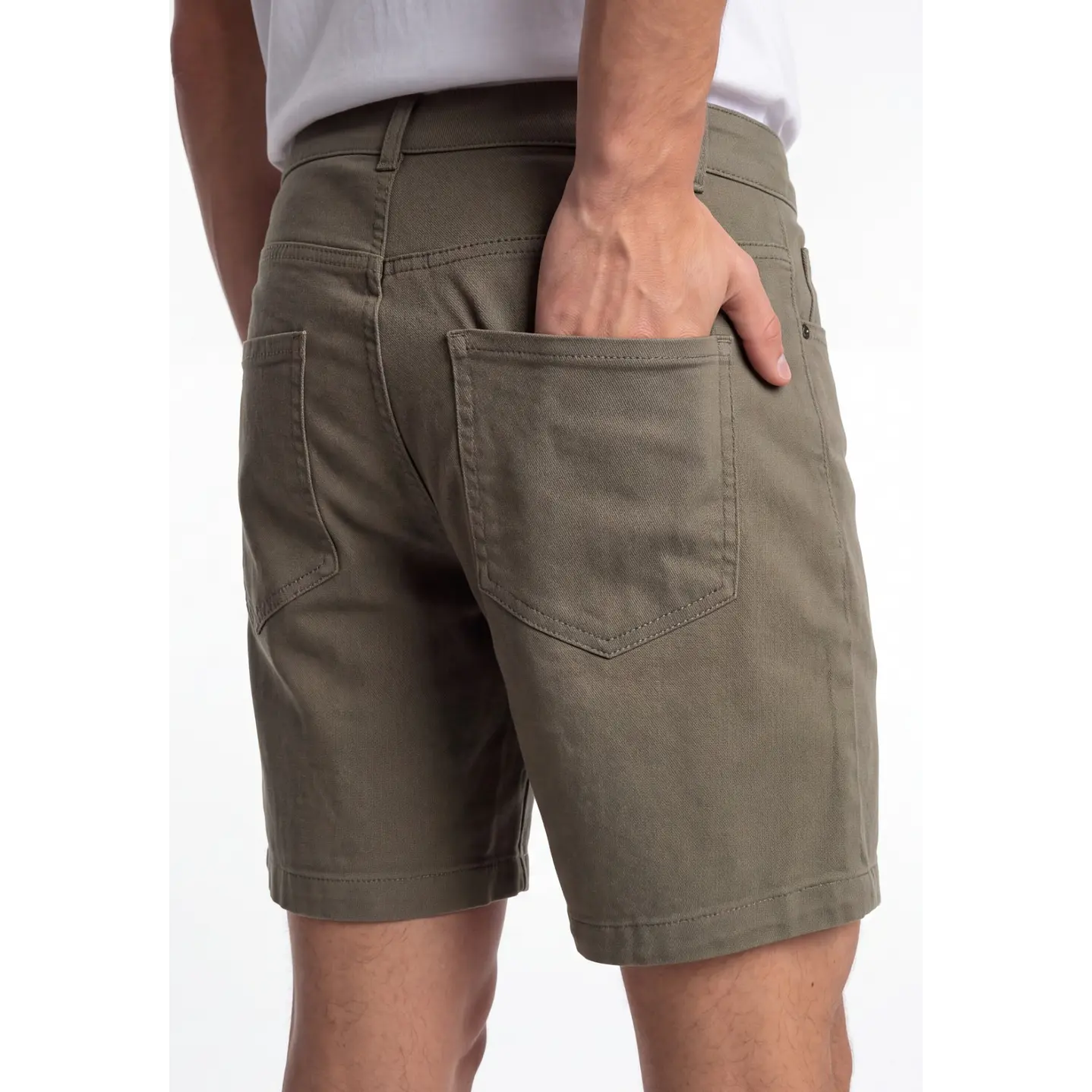 Bermuda Hombre Kaki 4