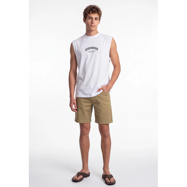 Bermuda Hombre Beige 3